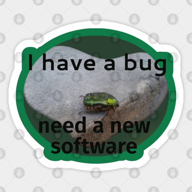 A bug Sticker by NeoNana